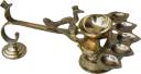 MMB Best Qualitey Poncho Pradeep Brass Hanging Diya  (Height: 4.4 inch)