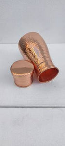 S M Product Inc Pure Copper Sugar Pot 1000 ml Flask  (Pack of 1, Copper, Copper)