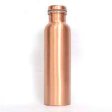 GUL & NAAZ Pure Copper Bottel Normal Design Leak Proof Water Bottle 1000 ML, Natural Water Bottle 1 Litre