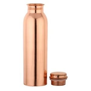 GUL & NAAZ Pure Copper Bottel Normal Design Leak Proof Water Bottle 1000 ML, Natural Water Bottle 1 Litre