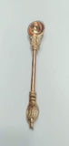 Vrinda Metal Art Copper Achmani Spoon | Achmani Naag Spoon for Puja