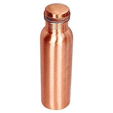 m/s midway exports Pure Copper Water Drinkware, Storage Purpose, Bottle 900 ML- Matt Finish