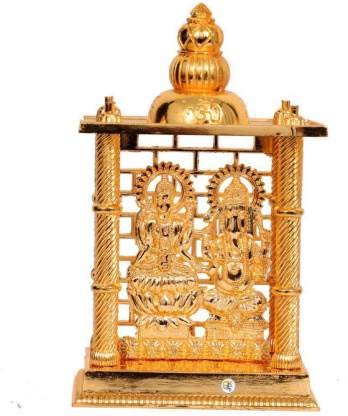 Lata Decorative Laxmi Ganesh Mandir for Mandir Pooja or Home Decoration/Vastu/Gifts Decorative Showpiece