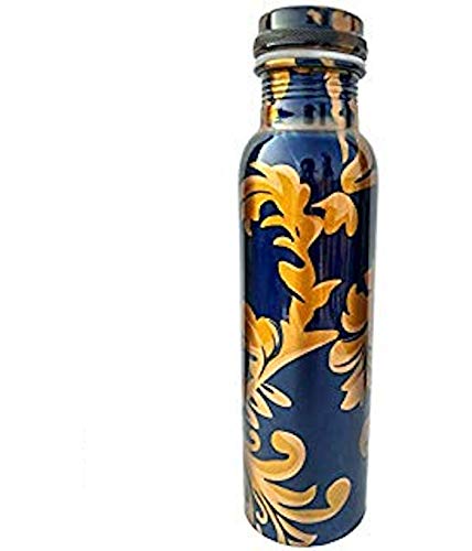 HC- 100% Pure Copper Made Water Bottle of 1000ml/ Copper Water Bottle for Hygienic Health Care (4)