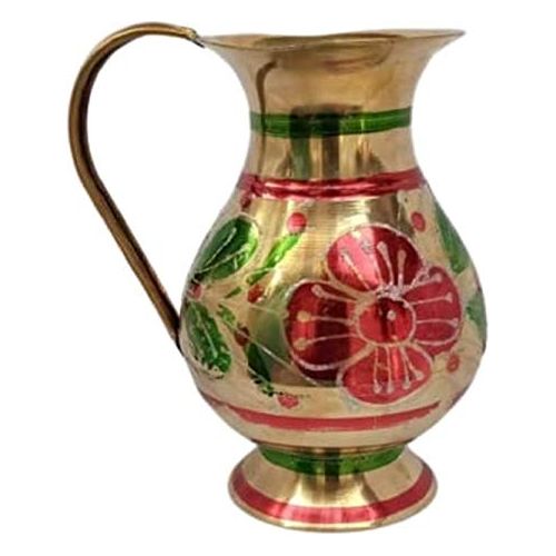 Mii Art Brass jug for Water showpiecs Item(size-20 cm, Large Size) Pack of 1