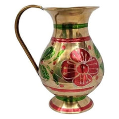 Mii Art Brass jug for Water showpiecs Item(size-20 cm, Large Size) Pack of 1