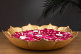 Indo Art Collection Urli Bowl for Floating Flowers and Tea-Light Candles Home, Office and Table Decor Size : 12inches (Taj Urli) 44% Off