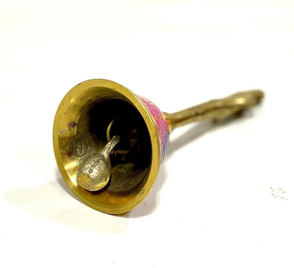 DSH Brass Decorative Bell for Home Mandir Temple Living Room Decoration Pooja Decorative Items