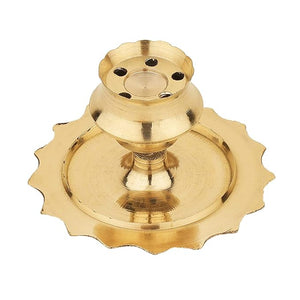 panditji pooja Pure Brass Special pooja items aggravate stand
