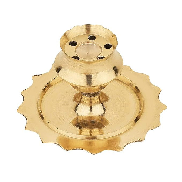 panditji pooja Pure Brass Special pooja items aggravate stand