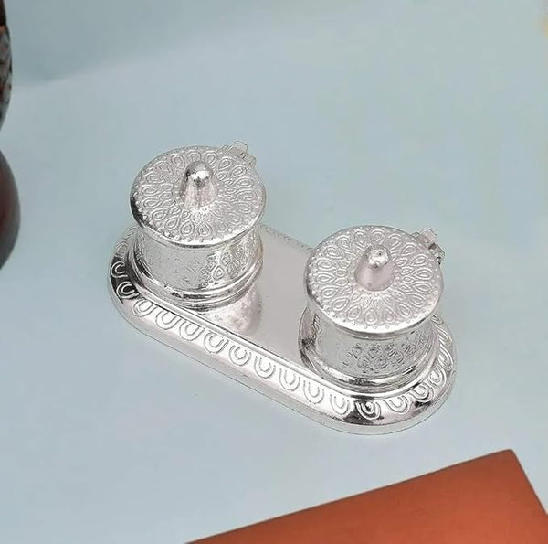 Silver Kumkum Box, 110 Grams