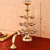 Brass 4 Step Aarti Brass Deep (12 Inches)