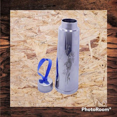 MAXOTEN Stainless steel laser print Drinking Water Bottle 750 ml 100% leak & Rust Proof Heavy wieght 280 g (1)