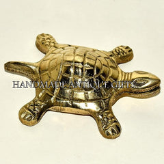 Brass Turtle/Tortoise Paperweight Figurine