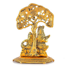 Yalambar Metal Statue,Krishna,Ganesh ji,ram Darbar,Murti Playing Flute for Temple Pooja,Decor Your Home,Office & Gift Your Relatives,Showpiece Figurines,Religious Idol,Gift Article-1