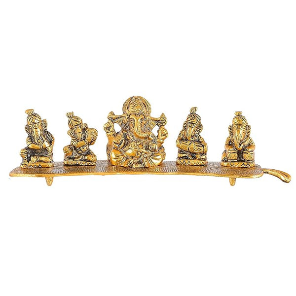 Yalambar Metal Statue,Krishna,Ganesh ji,ram Darbar,Murti Playing Flute for Temple Pooja,Decor Your Home,Office & Gift Your Relatives,Showpiece Figurines,Religious Idol,Gift Article-4