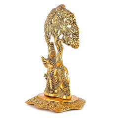 Yalambar Metal Statue,Krishna,Ganesh ji,ram Darbar,Murti Playing Flute for Temple Pooja,Decor Your Home,Office & Gift Your Relatives,Showpiece Figurines,Religious Idol,Gift Article-1
