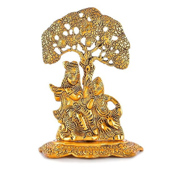 Yalambar Metal Statue,Krishna,Ganesh ji,ram Darbar,Murti Playing Flute for Temple Pooja,Decor Your Home,Office & Gift Your Relatives,Showpiece Figurines,Religious Idol,Gift Article-1