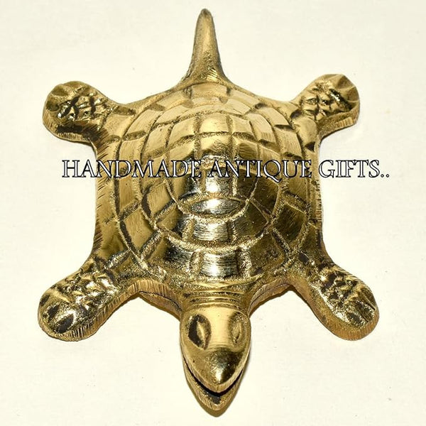 Brass Turtle/Tortoise Paperweight Figurine