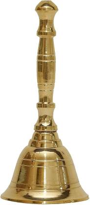 Brass Pooja Bell  (Gold)