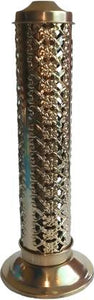 salvusappsolutions Handmade Brass Agarbatti/ Incense Stick Holder, Stand for Temple, Home-Office & Gift Showpiece (Gold_3x10 inch) Brass Incense Holder  (Gold)