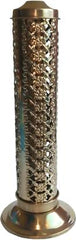 salvusappsolutions Handmade Brass Agarbatti/ Incense Stick Holder, Stand for Temple, Home-Office & Gift Showpiece (Gold_3x10 inch) Brass Incense Holder  (Gold)