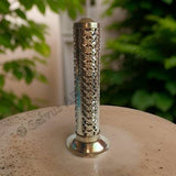 salvusappsolutions Handmade Brass Agarbatti/ Incense Stick Holder, Stand for Temple, Home-Office & Gift Showpiece (Gold_3x10 inch) Brass Incense Holder  (Gold)