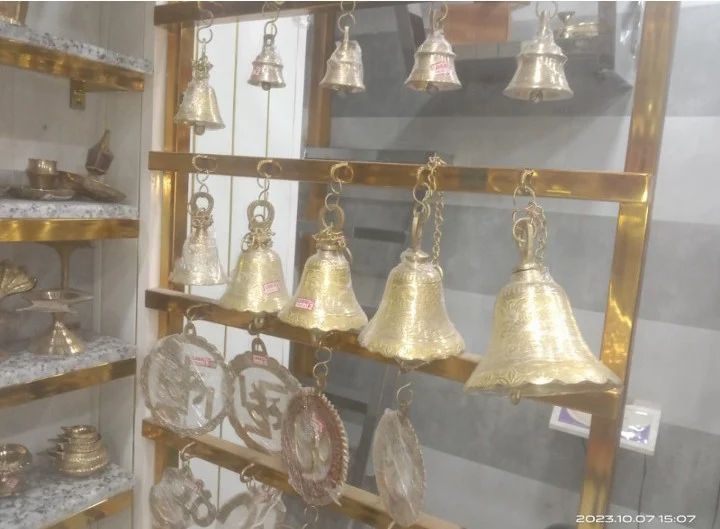 Brass Temple Bell/ Brass Ghanta/brass Hanging Bell/Bell With Deep Sound