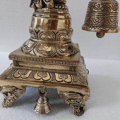 Peacock Brass Diya Festive Decoration Lamps, Home Decor, Traditional Indian Housewarming Gift